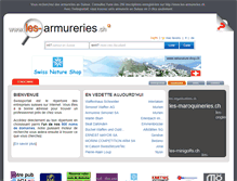 Tablet Screenshot of les-armureries.ch